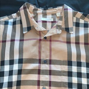 Men Burberry shit